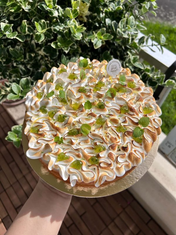 Tarte citron 8p Tarte Citron Basilic Meringuée