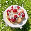 St-ho ispahan 6/8p Saint-Honoré Façon Ispahan (Framboise, Rose, Litchi)