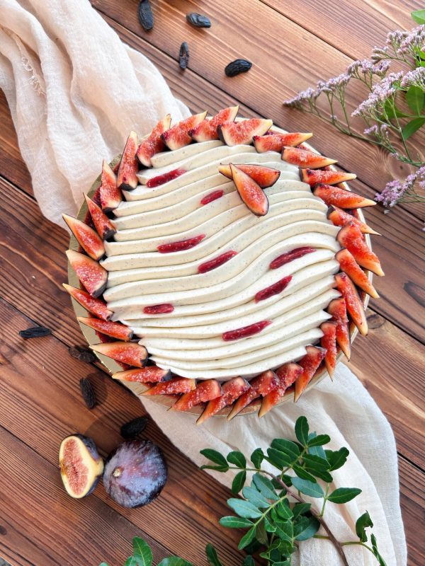 Tarte figue Tarte Figue Tonka Vanille