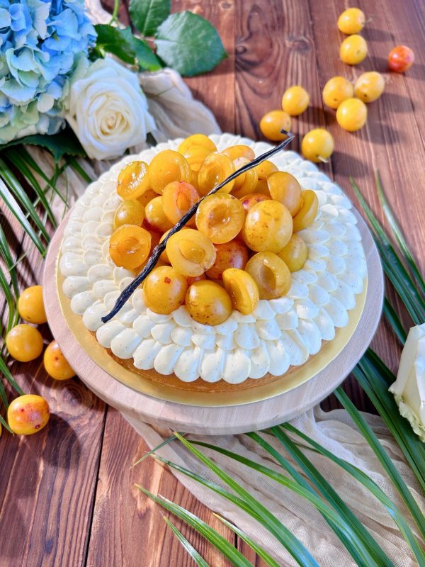 Tarte Mirabelle Vanille