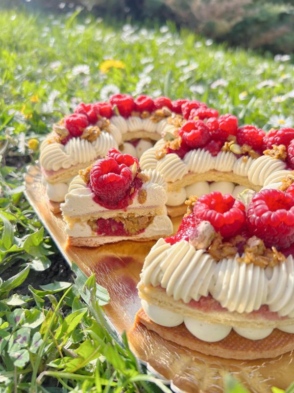 Number Cake Pistache Framboise
