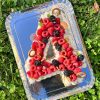 Number cake framboise 8/10p Number Cake Framboise Vanille